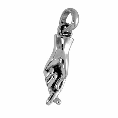 Crossed Finger Charm