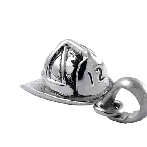 Fireman's Helmet Charm