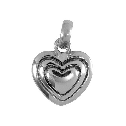 Heart Charm - 3 tier