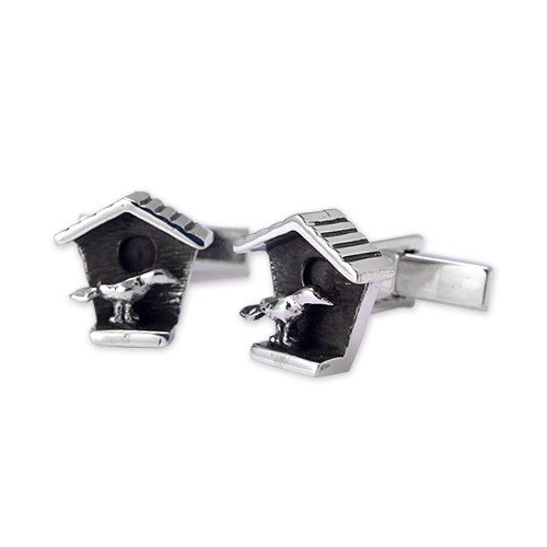 Bird House Cufflinks