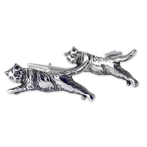 Flying Cat Cufflinks