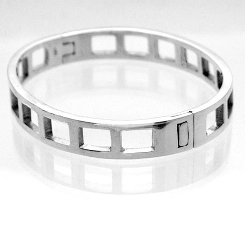 Bangle Bracelet Square Cut