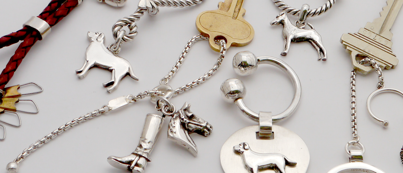 key chains for dog lovers & horse lovers