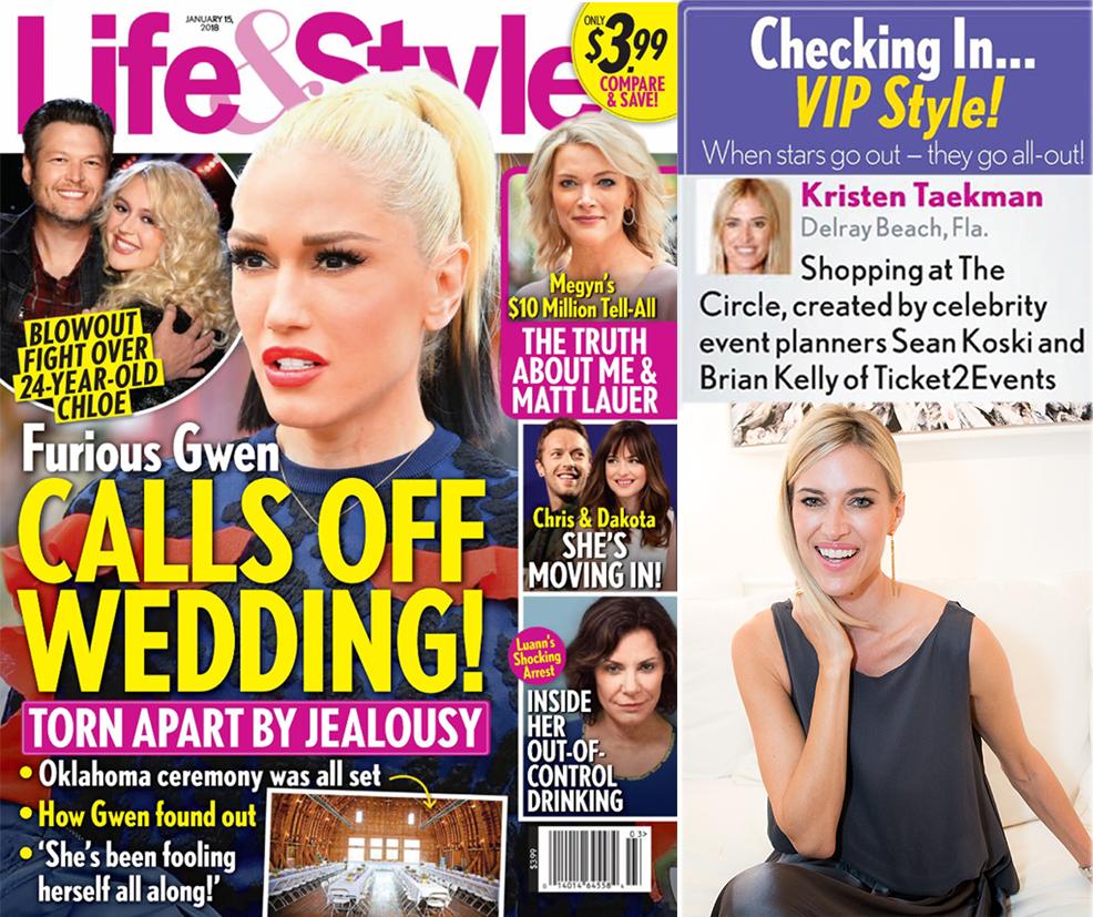 Life & Style Weekly Magazine featured Kristen Taekman wearing Pink Karma Jewelry.png