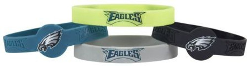 Philadelphia Eagles Bracelets - 4 Pack Silicone