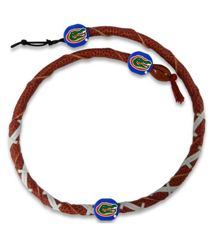 Florida Gators Spiral Football Necklace