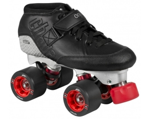 DETAILED PRODUCT FEATURES
Boot
Carbon + Kevlar + Silver Fibreglass
MyFit Technology (fully heat mouldable)
Dual Center Mounting (DCM)
Evefit last
Low cut boot with flex collar
Speed strap
PU-nano leather upper
Toe cap with abrasion resistant leather
Padding made of Poron and EVA
Lining made of soft touch microfibre material
Waxed laces
Plate
ZENA Plate
6061 extruded aircraft aluminium
Lightweight
Dual Center Mounting
20° casted trucks
NEW quicky axles – patent pending
Power toe
Jelly Interlock PU-Cushions, 84A
Wheels
Option 1: Juice Java 59x38mm, 92a
Option 2: Juice Jolt 59x38mm, hybrid
Toe Stopper
Cherry Bomb, natural rubber
Long stem, flat head
DETAILED PRODUCT FEATURES
Boot
Carbon + Kevlar + Silver Fibreglass
MyFit Technology (fully heat mouldable)
Dual Center Mounting (DCM)
Evefit last
Low cut boot with flex collar
Speed strap
PU-nano leather upper
Toe cap with abrasion resistant leather
Padding made of Poron and EVA
Lining made of soft touch microfibre material
Waxed laces
Plate
ZENA Plate
6061 extruded aircraft aluminium
Lightweight
Dual Center Mounting
20° casted trucks
NEW quicky axles – patent pending
Power toe
Jelly Interlock PU-Cushions, 84A
Wheels
Option 1: Juice Java 59x38mm, 92a
Option 2: Juice Jolt 59x38mm, hybrid
Toe Stopper
Cherry Bomb, natural rubber
Long stem, flat head