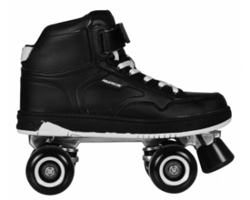 You are absolutely on the mark with our sneaker style Player quad skates. It´s an allround skate with built in fun factor. The perfect skate to travel back in time to get the feel of the wild 80´s. You are absolutely on the mark with our sneaker style Player quad skates. It´s an allround skate with built in fun factor. The perfect skate to travel back in time to get the feel of the wild 80´s.