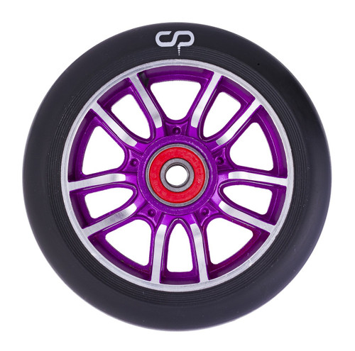 Crisp F1 Forged Wheel - 110mm - Black on Purple Crisp F1 Forged Wheel - 110mm - Black on Purple