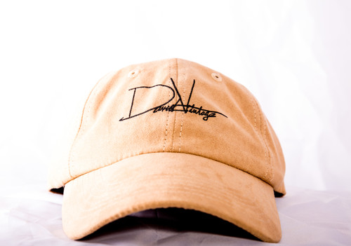 Indian Village Dad Hat - Tan Suede