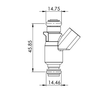 Delphi 52lb/hr 2000-07 LS Truck Injectors (56010-550-8-D) Delphi 52lb/hr 2000-07 LS Truck Injectors (56010-550-8-D)