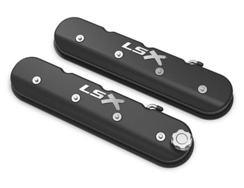 Holley LSX Logo Tall Valve Covers 241-407 Holley LSX Logo Tall Valve Covers 241-407