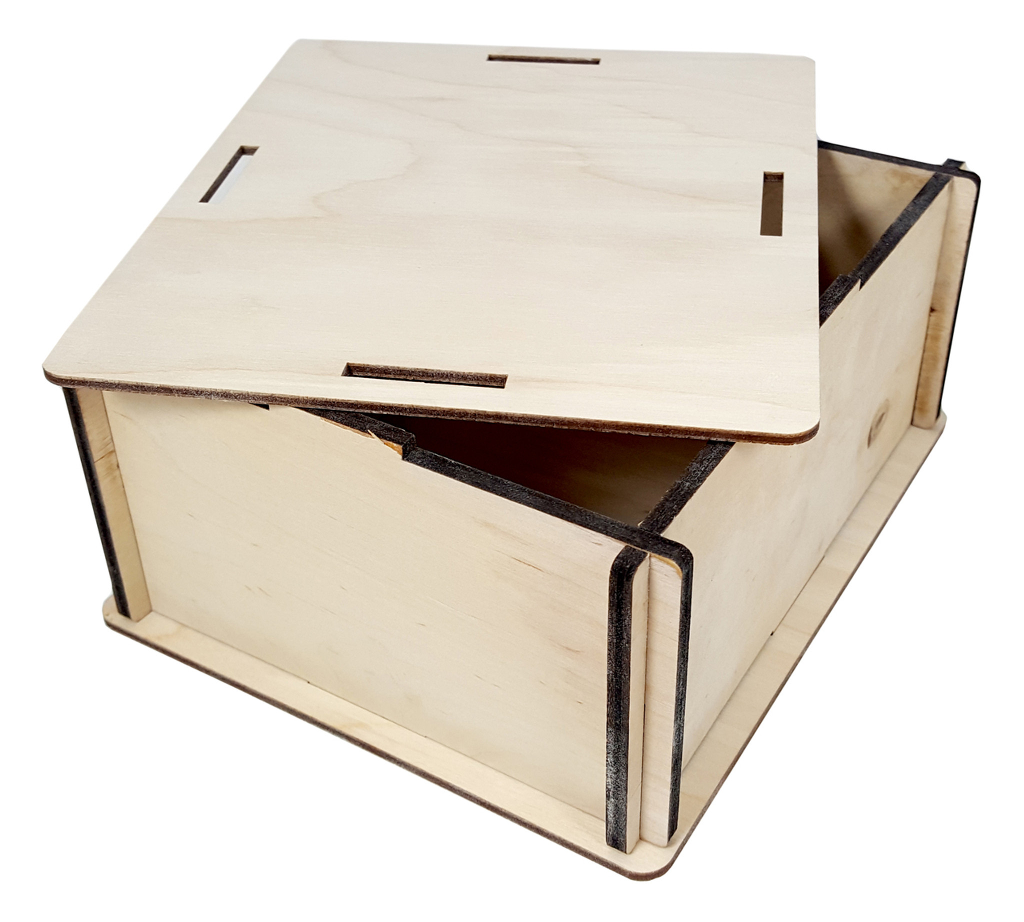 Amp-size DIY Wooden Box Enclosure Kit - 6
