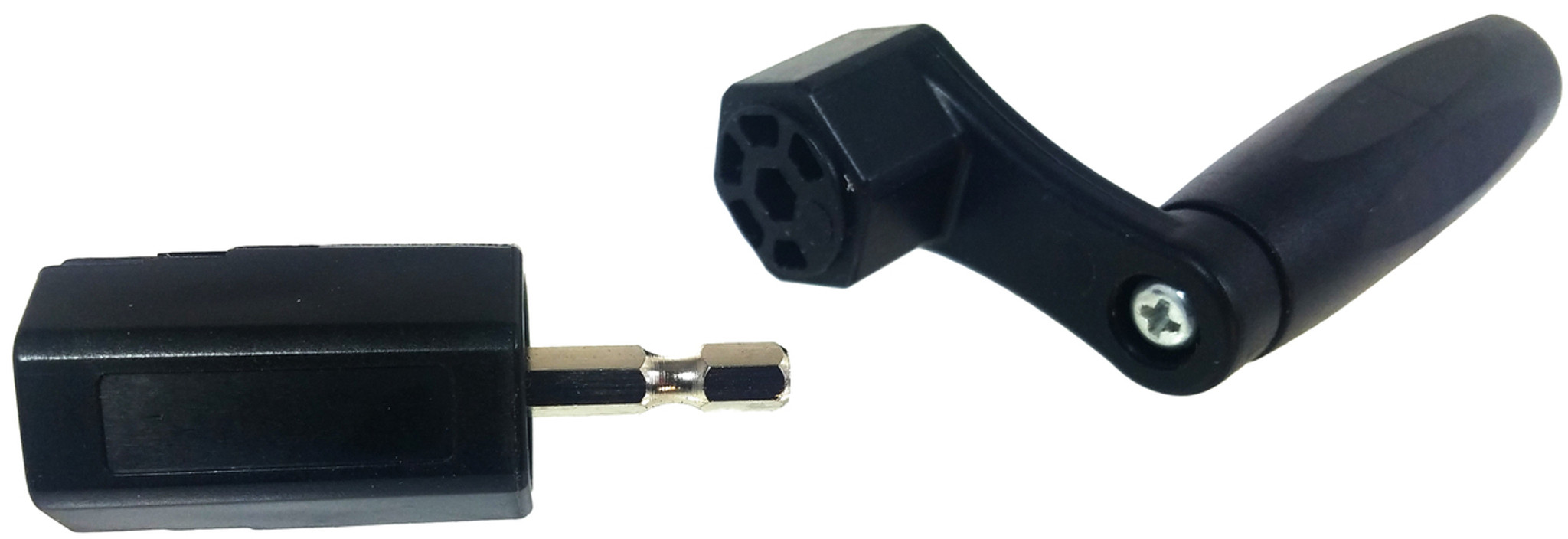 Guitar string winder tool turn by hand or attach to a drill c b