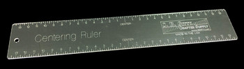 14-inch Acrylic Centering Ruler - perfect for finding the center of cigar boxes! 14-inch Acrylic Centering Ruler - perfect for finding the center of cigar boxes!