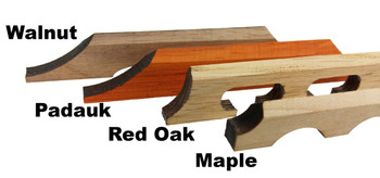 Laser-Cut Hardwood Bridge Blanks for Cigar Box Guitars - Choose Style, Wood and Quantity Laser-Cut Hardwood Bridge Blanks for Cigar Box Guitars - Choose Style, Wood and Quantity