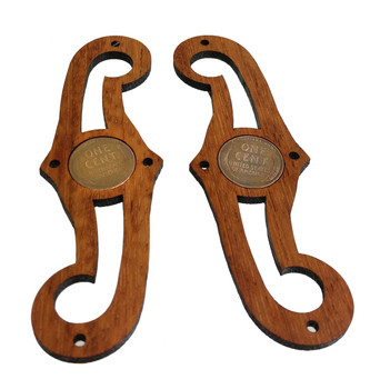 Classic Coinage F-Hole Cover Pair: Wheat Pennies Classic Coinage F-Hole Cover Pair: Wheat Pennies