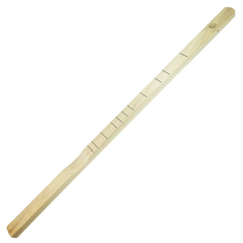 Fully-fretted Diatonic One-String Canjo Neck - Just add your own can and hardware! Fully-fretted Diatonic One-String Canjo Neck - Just add your own can and hardware!