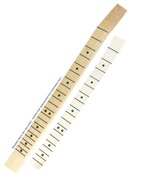 5-pack Clear Peel & Stick Fretboard Decals - 25-inch Scale 5-pack Clear Peel & Stick Fretboard Decals - 25-inch Scale