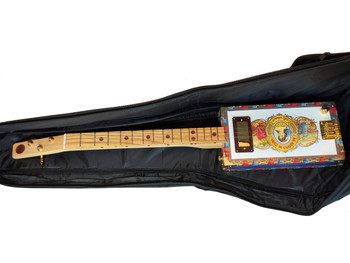 Padded Black Gig Bag for Cigar Box Guitars Padded Black Gig Bag for Cigar Box Guitars