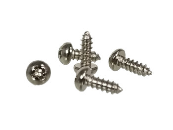 100pc. #2 x 1/4" Silver (Nickel-plated) Phillips Round-Head Screws 100pc. #2 x 1/4" Silver (Nickel-plated) Phillips Round-Head Screws