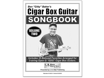 Ben Gitty's 3-string Cigar Box Guitar Songbook - Volume 2 - 35 more beloved songs (Printed Version) Ben Gitty's 3-string Cigar Box Guitar Songbook - Volume 2 - 35 more beloved songs (Printed Version)