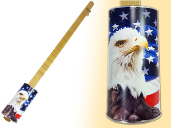 "Stars & Stripes" One-String Acoustic Canjo by The American Canjo Company "Stars & Stripes" One-String Acoustic Canjo by The American Canjo Company