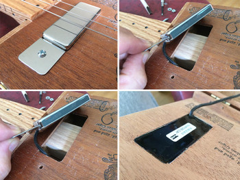 "Juke Shack" Humbucker Pickups - Choose Chrome, Gold or Black "Juke Shack" Humbucker Pickups - Choose Chrome, Gold or Black