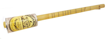 "Gunpowder Mill" One-String Acoustic Canjo - Features Civil War-era Artwork "Gunpowder Mill" One-String Acoustic Canjo - Features Civil War-era Artwork