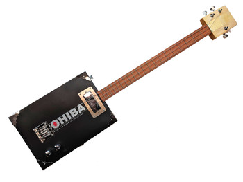 "The Chicago" Electric 3-String Cigar Box Guitar Kit "The Chicago" Electric 3-String Cigar Box Guitar Kit