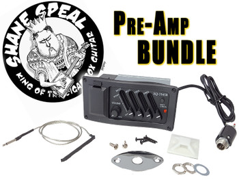 Shane Speal Signature Pre-Amp Bundle - as featured in his book "Making Poor Man's Guitars" Shane Speal Signature Pre-Amp Bundle - as featured in his book "Making Poor Man's Guitars"