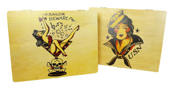"Vivigraphic" Illustrated Wooden Cigar Boxes - Choose your print from our gallery of images "Vivigraphic" Illustrated Wooden Cigar Boxes - Choose your print from our gallery of images