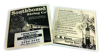 Acoustic Medium 4-String Cigar Box Guitar Strings - Open G/Standard Tuning - DGBD/DGBE Acoustic Medium 4-String Cigar Box Guitar Strings - Open G/Standard Tuning - DGBD/DGBE