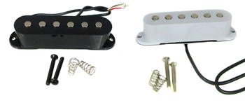 Foundry-Tone Single-Coil Electric Guitar Pickups - Choose Black or White Foundry-Tone Single-Coil Electric Guitar Pickups - Choose Black or White