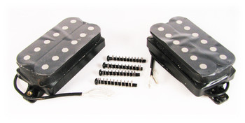 Black Strat(tm)-style Humbucker Set - Neck and Bridge Matched Pair Black Strat(tm)-style Humbucker Set - Neck and Bridge Matched Pair