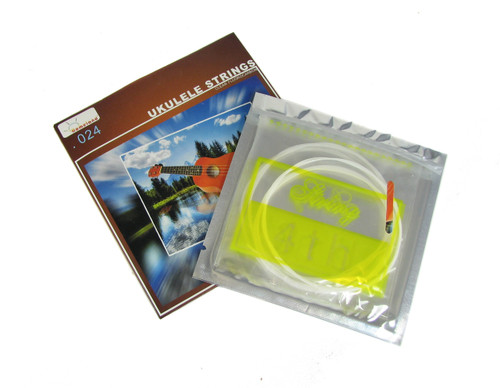 White Nylon String Set for Concert Ukulele