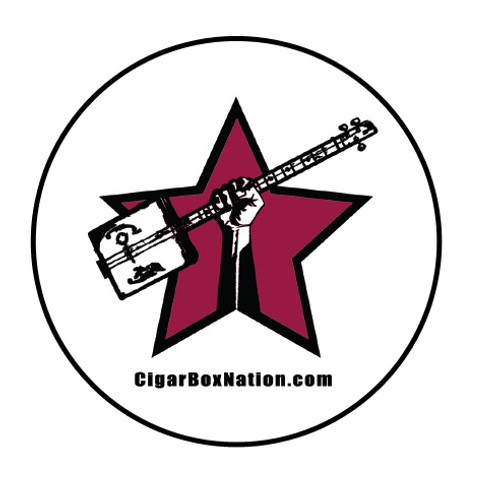 3-inch Round Cigar Box Nation Vinyl Bumper Sticker