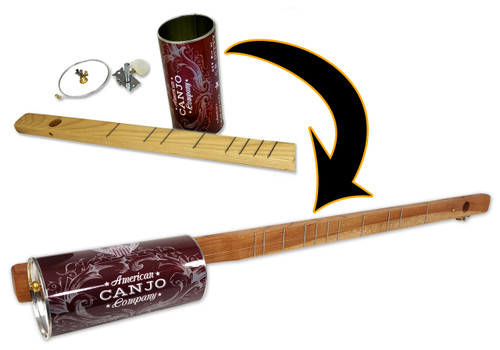 One-string Canjo Kit by The American Canjo Company - a fun one-string instrument you build yourself!
