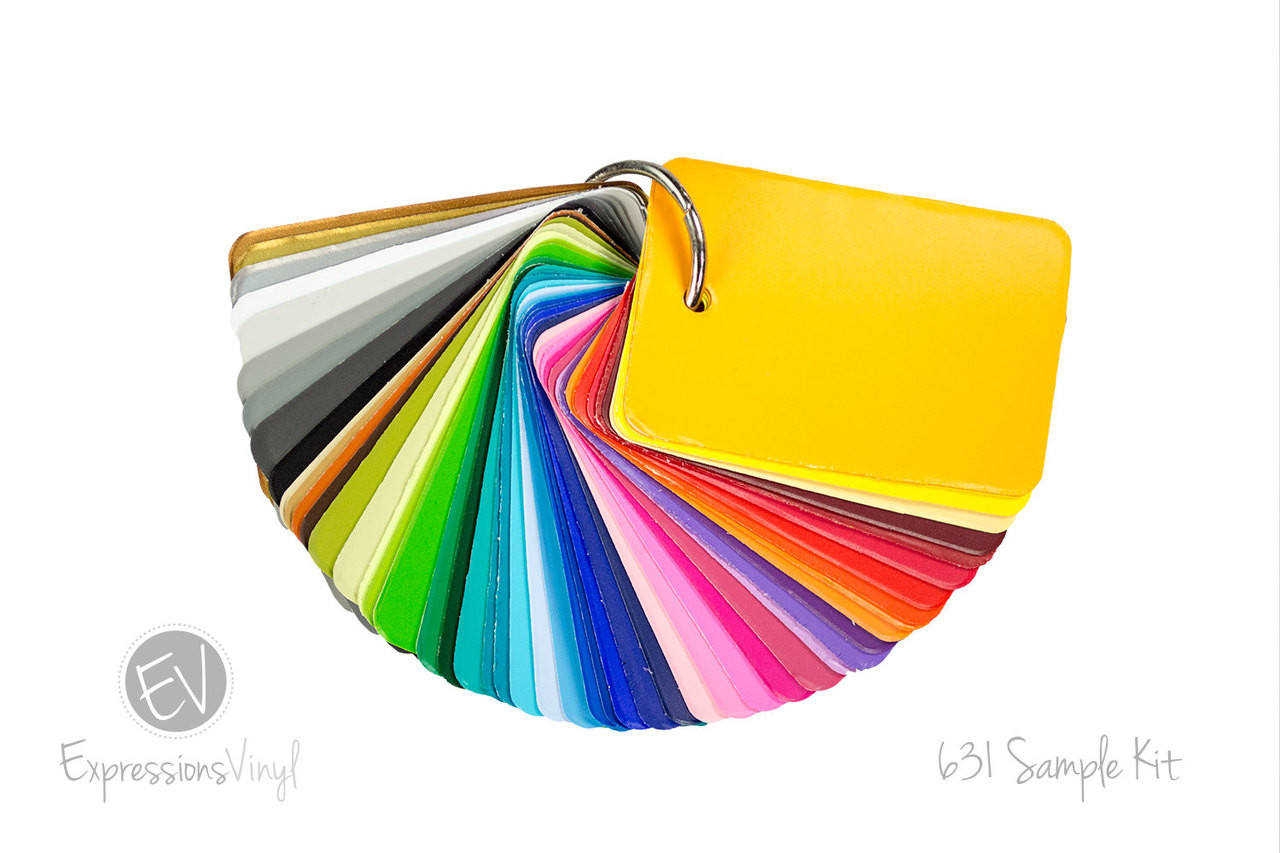 Oracal 631 Color Sample Kit Expressions Vinyl Oracal 631 Color Sample Kit Expressions Vinyl