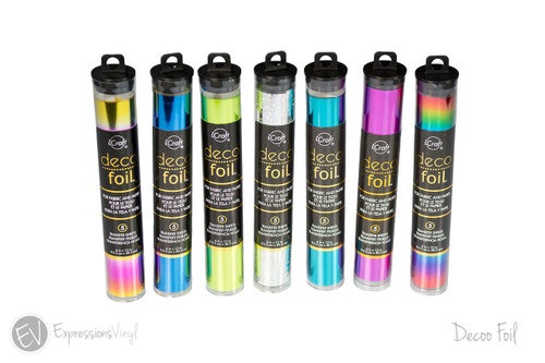 deco foil transfer sheets 5 pack for use with easyweed adhesive