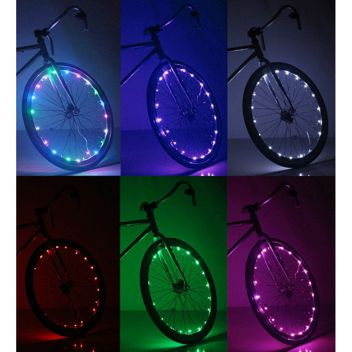multi color led bike wheel lights
