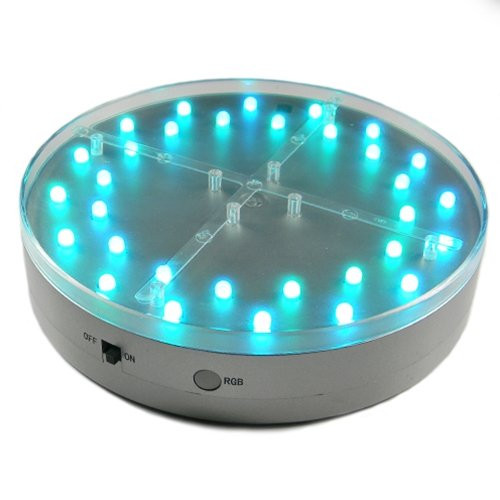 E-Maxi Luminator Light Base 6-Inch Battery Operated - RGB - Remote Control Capable