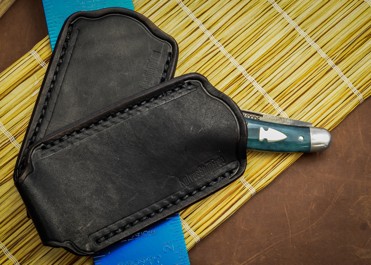 *KSF Leather Main Street Universal PocketSlip Pocket Knife Pouch