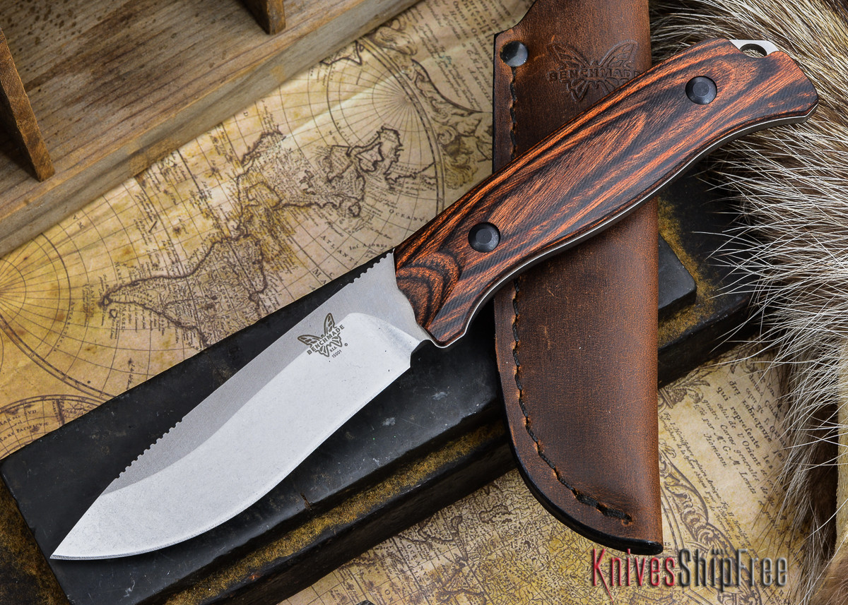 Benchmade Knives: 15001-2 HUNT - Saddle Mountain Skinner - Stabilized ...