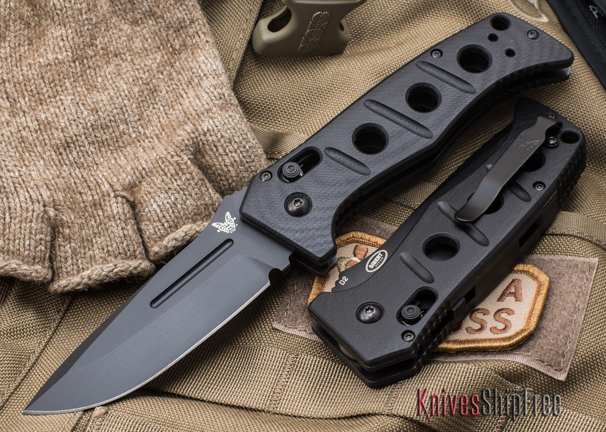 Benchmade Knives 2750BK Adamas AUTO Black Blade All Knives Ship Free
