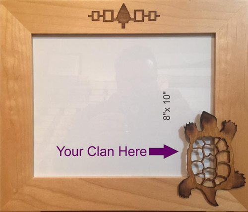 Wooden Haudenosaunee Clan Frame Wooden Haudenosaunee Clan Frame