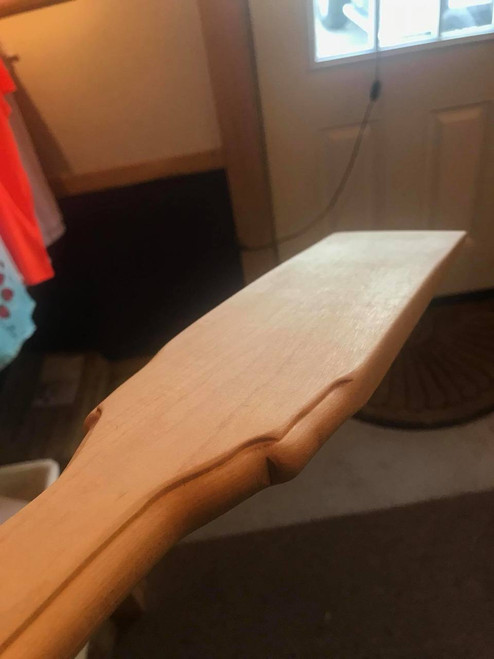 Hand-made Solid Maple Corn Soup Paddle Hand-made Solid Maple Corn Soup Paddle