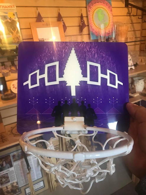 Mini Haudenosaunee Basketball Goal Mini Haudenosaunee Basketball Goal