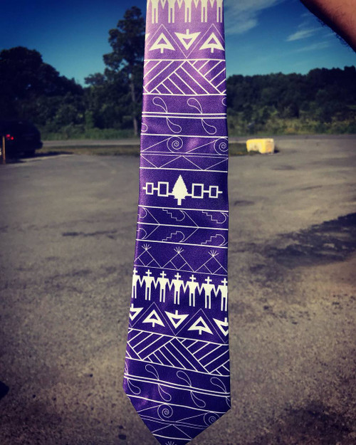 Haudenosaunee Neck Tie Haudenosaunee Neck Tie