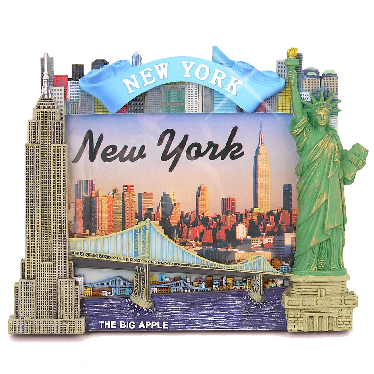 NY Skyline Picture Frames with New York City Skyline Landmarks